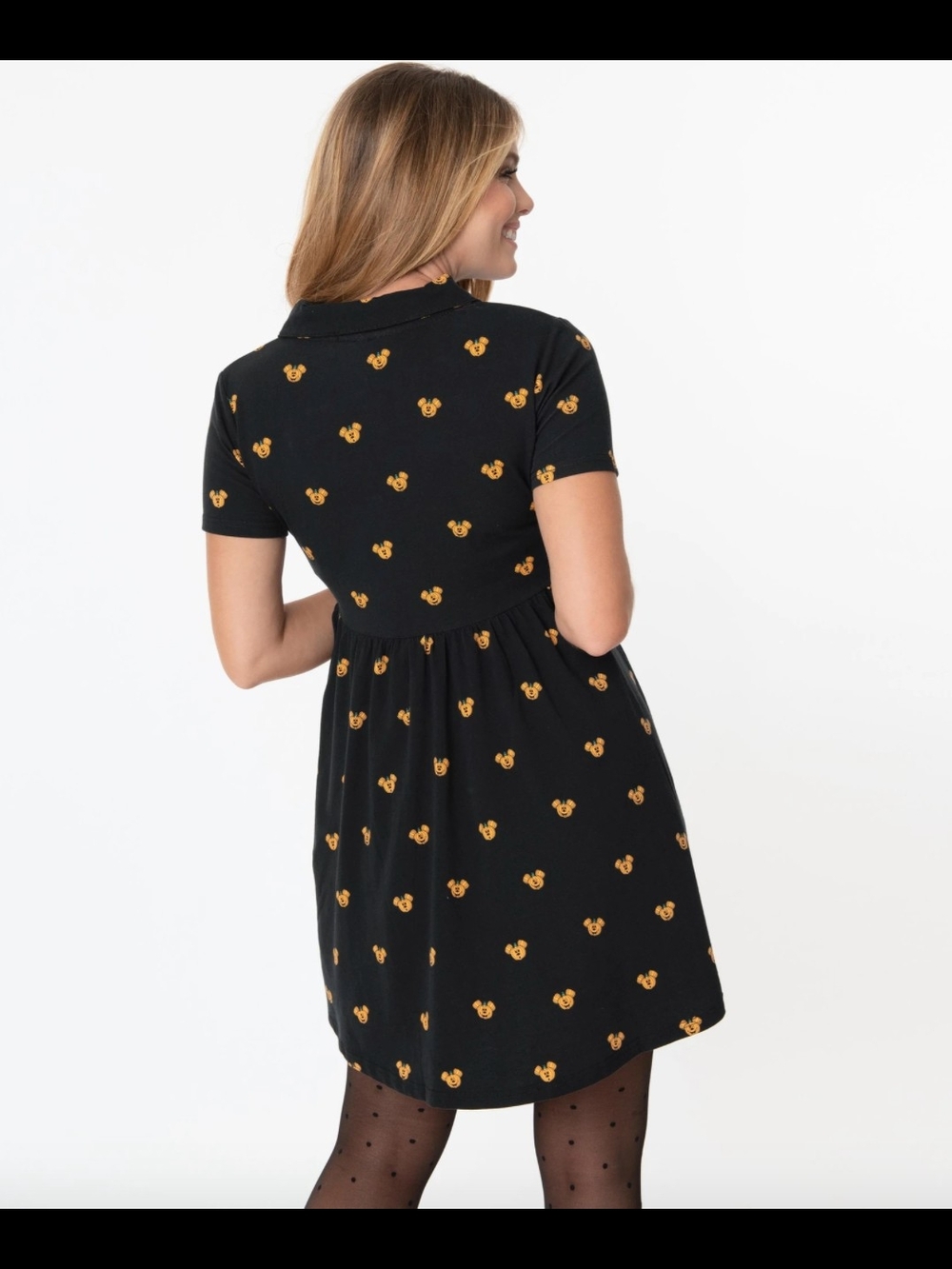 Cakeworthy All Over Print Pumpkin Mickey Halloween dress - Picture 5 of 5